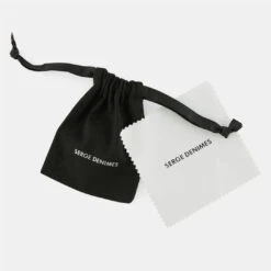 Silver Jewel Necklace -Serge DeNimes Jewelry Shop Black Linen Pouch Product Shot 4 Grey 1 1f620cf0 6159 458f bb1a 20a5ba297939 25