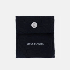 Silver Wanted Hoop Earring -Serge DeNimes Jewelry Shop Black Mini Pouch Grey fce1be61 f72d 4c36 a720 9446923828c9