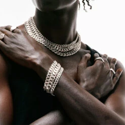 Silver 8mm Curb Bracelet 14 Silver 8mm Curb Bracelet -Serge DeNimes Jewelry Shop Curb Chain Bracelets de922a0d 8b41 439c 877c a090a3f6d85a