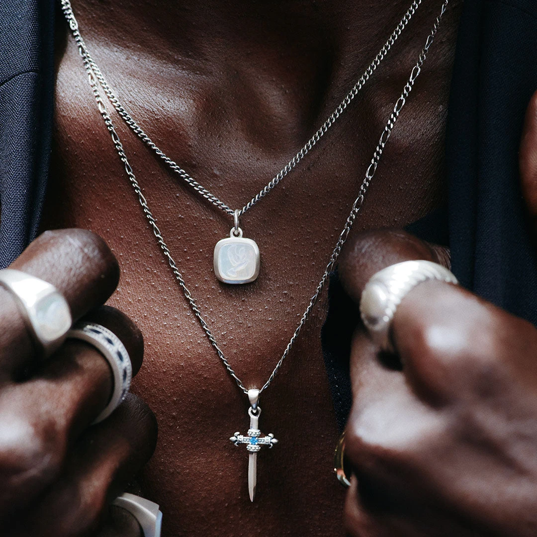 Silver Dove Cameo Necklace 10 Silver Dove Cameo Necklace - Image 8