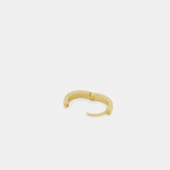 Gold Huggie Earring 16 Gold Huggie Earring -Serge DeNimes Jewelry Shop GOLD HUGGIE GREY4