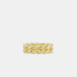 Gold Cuban Link Ring 13 Gold Cuban Link Ring -Serge DeNimes Jewelry Shop Gold Cuban Link Ring White 1 9c0f6d1c a33b 46e8 b3ce acd340fbc936