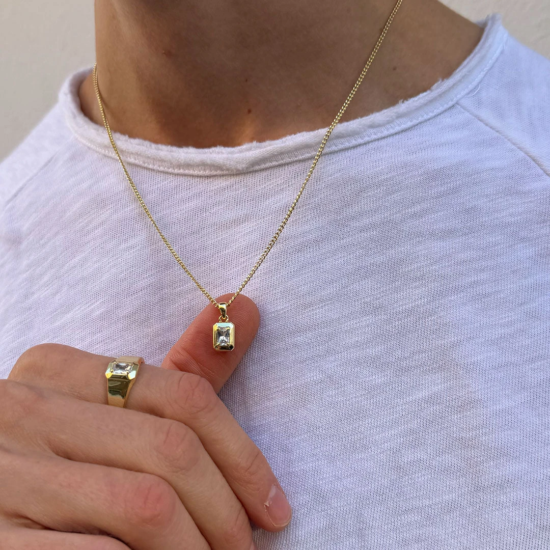 Gold Halcyon Necklace 8 Gold Halcyon Necklace - Image 6