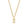 Gold Halcyon Necklace -Serge DeNimes Jewelry Shop Gold Halcyon Necklace White 1