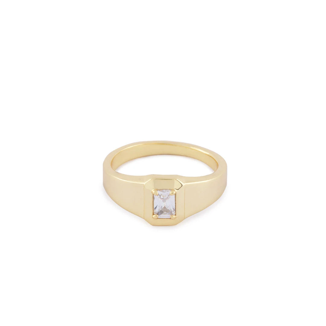 Gold Halcyon Ring 3 Gold Halcyon Ring