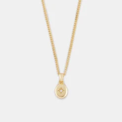 Gold Polaris Necklace 10 Gold Polaris Necklace -Serge DeNimes Jewelry Shop Gold Polaris Grey 1 Product Shot c49e0805 e01f 4fb5 83fd 6e9e5d25d1b6