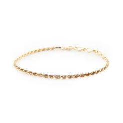Gold Rope Bracelet