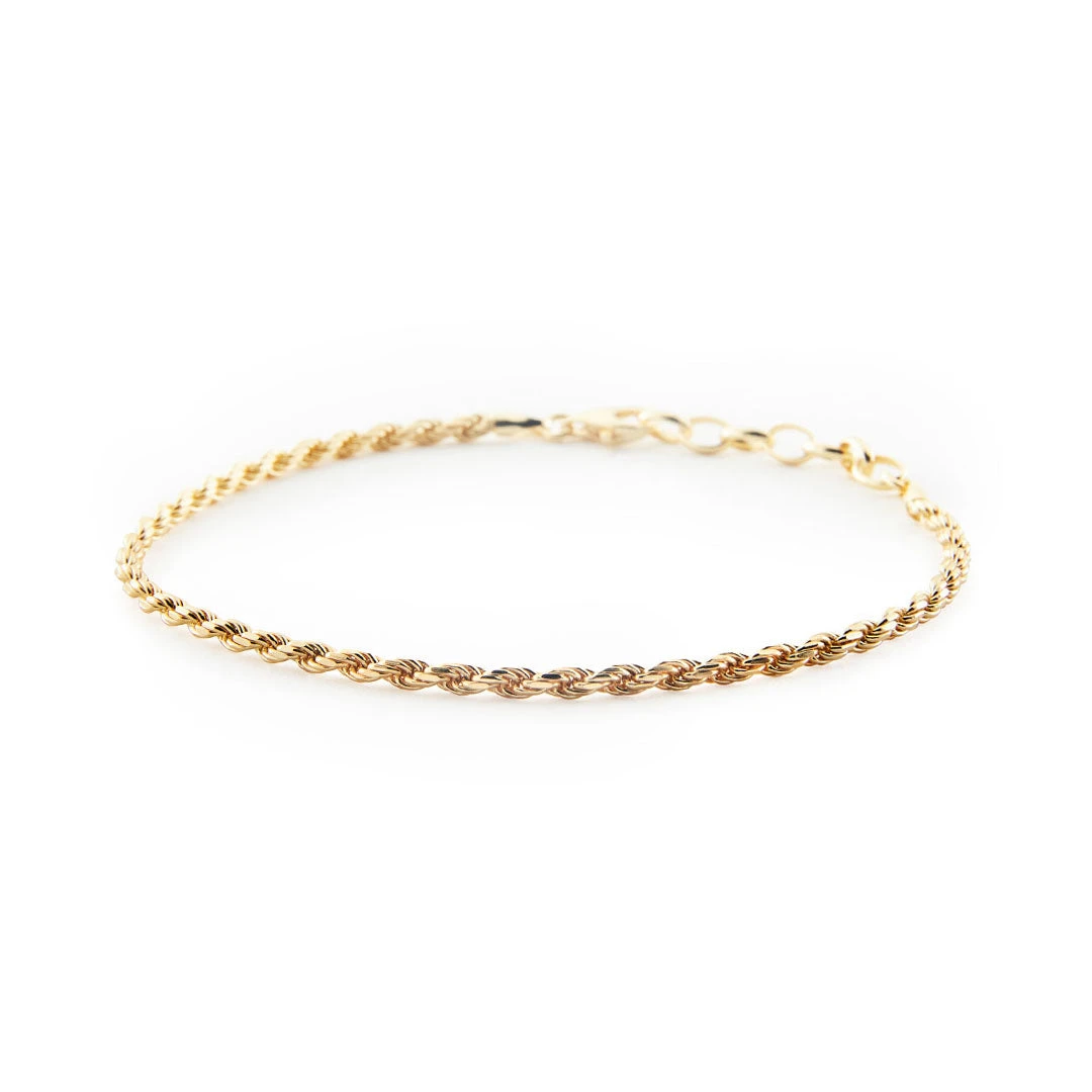 Gold Rope Bracelet 3 Gold Rope Bracelet