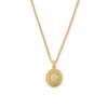 Gold Saloon Necklace -Serge DeNimes Jewelry Shop Gold Saloon Necklace White 1