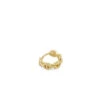 Gold Wanted Hoop Earring -Serge DeNimes Jewelry Shop Gold Wanted Earring 1