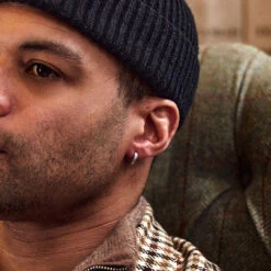 Silver Lasso Hoop Earring -Serge DeNimes Jewelry Shop Lasso Earring