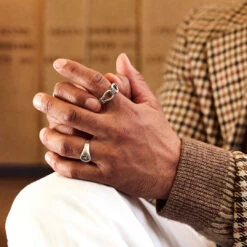 Silver Lasso Ring -Serge DeNimes Jewelry Shop Lasso Ring