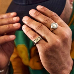 Silver Saloon Ring -Serge DeNimes Jewelry Shop Moonlight Ring 1b04759c dc4b 421c 9ddb 3a1e59eeeeab