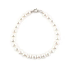 Serge DeNimes Jewelry Shop 27 Serge DeNimes Jewelry Shop -Serge DeNimes Jewelry Shop Pearl Bracelet Product Shot 2 White