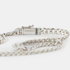 Silver 8mm Curb Chain -Serge DeNimes Jewelry Shop Silver 8mm Curb Chain Product Shot 3 Grey a7bed7fa 7e3b 4a03 8413 8c1d39f30dd2