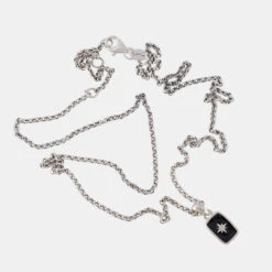 Silver Abyssal Necklace -Serge DeNimes Jewelry Shop Silver Abyssal Necklace Product Shot 4 Grey