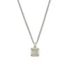 Silver Atrium Necklace 2 Silver Atrium Necklace -Serge DeNimes Jewelry Shop Silver Atrium Necklace White 1