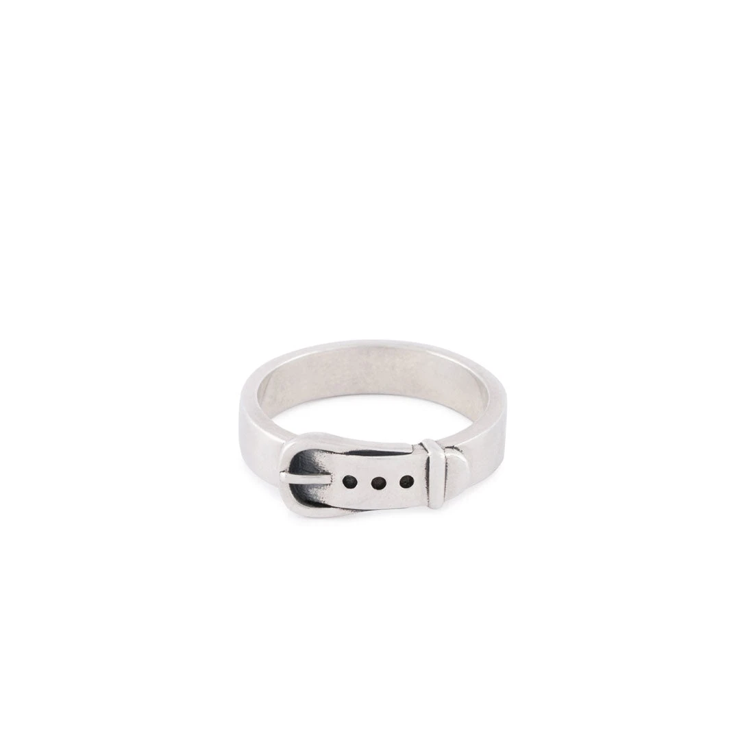 Silver Buckle Ring 3 Silver Buckle Ring