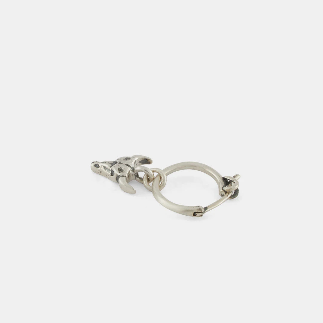 Silver Bull Earring 8 Silver Bull Earring - Image 6