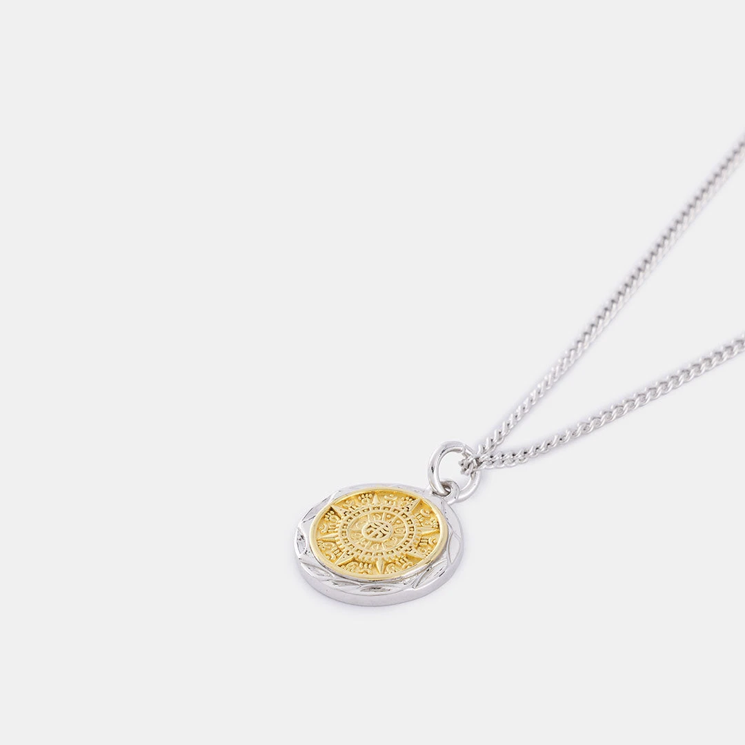 Silver Compass Necklace 6 Silver Compass Necklace - Image 4