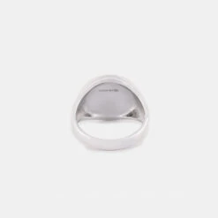 Silver Compass Ring -Serge DeNimes Jewelry Shop Silver Compass Ring Product Shot Tilt 3 Grey