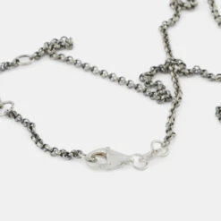 Silver Cowboy Boot Necklace -Serge DeNimes Jewelry Shop Silver Cowboy Boot Necklace Grey 4
