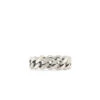 Silver Cuban Link Ring -Serge DeNimes Jewelry Shop Silver Cuban Link Ring White 1