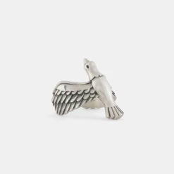Silver Dove Ring -Serge DeNimes Jewelry Shop Silver Dove Ring Grey 2 2024