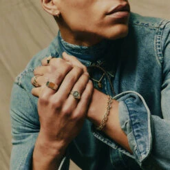 Silver Dusk Ring -Serge DeNimes Jewelry Shop Silver Dusk Ring