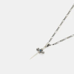 Silver Estoc Necklace 15 Silver Estoc Necklace -Serge DeNimes Jewelry Shop Silver Estoc Necklace White 2 f61dd5b1 4be8 4040 9fd9 8b8bb4dd3c0a