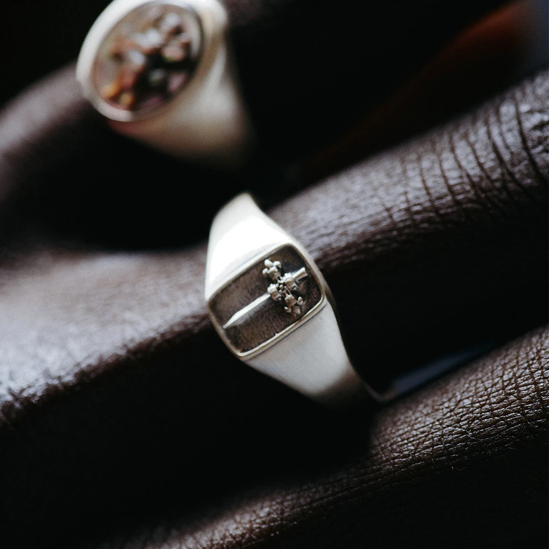 Silver Estoc Ring 8 Silver Estoc Ring - Image 6