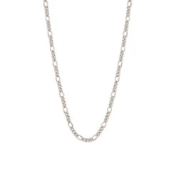 Silver Figaro Necklace