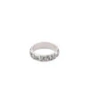 Silver Frieze Ring -Serge DeNimes Jewelry Shop Silver Frieze Ring Product Shot Tilt White