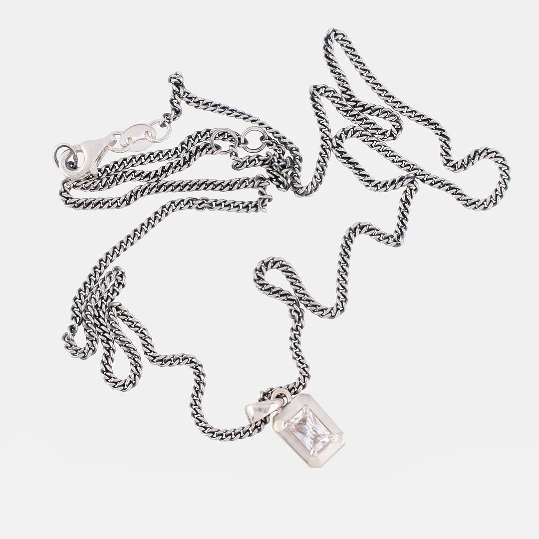 Silver Halcyon Necklace 7 Silver Halcyon Necklace - Image 5