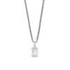 Silver Halcyon Necklace -Serge DeNimes Jewelry Shop Silver Halcyon Necklace White 1