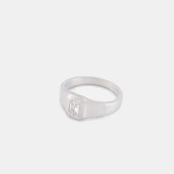 Silver Halcyon Ring -Serge DeNimes Jewelry Shop Silver Halcyon Ring Grey 2 Product Shot