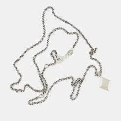 Silver Jewel Necklace -Serge DeNimes Jewelry Shop Silver Jewel Necklace White 3