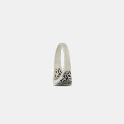 Silver Lace Ring -Serge DeNimes Jewelry Shop Silver Lace Ring Grey 3