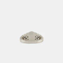Silver Lace Ring -Serge DeNimes Jewelry Shop Silver Lace Ring Grey 4