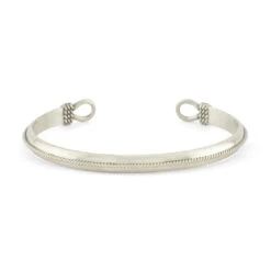 Silver Lasso Cuff