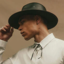 Silver Lasso Hoop Earring -Serge DeNimes Jewelry Shop Silver Lasso Earring