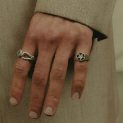 Silver Lasso Ring -Serge DeNimes Jewelry Shop Silver Lasso Ring Silver Sheriff Ring 53daedd6 7cd2 4bc4 891a 5917002bef82