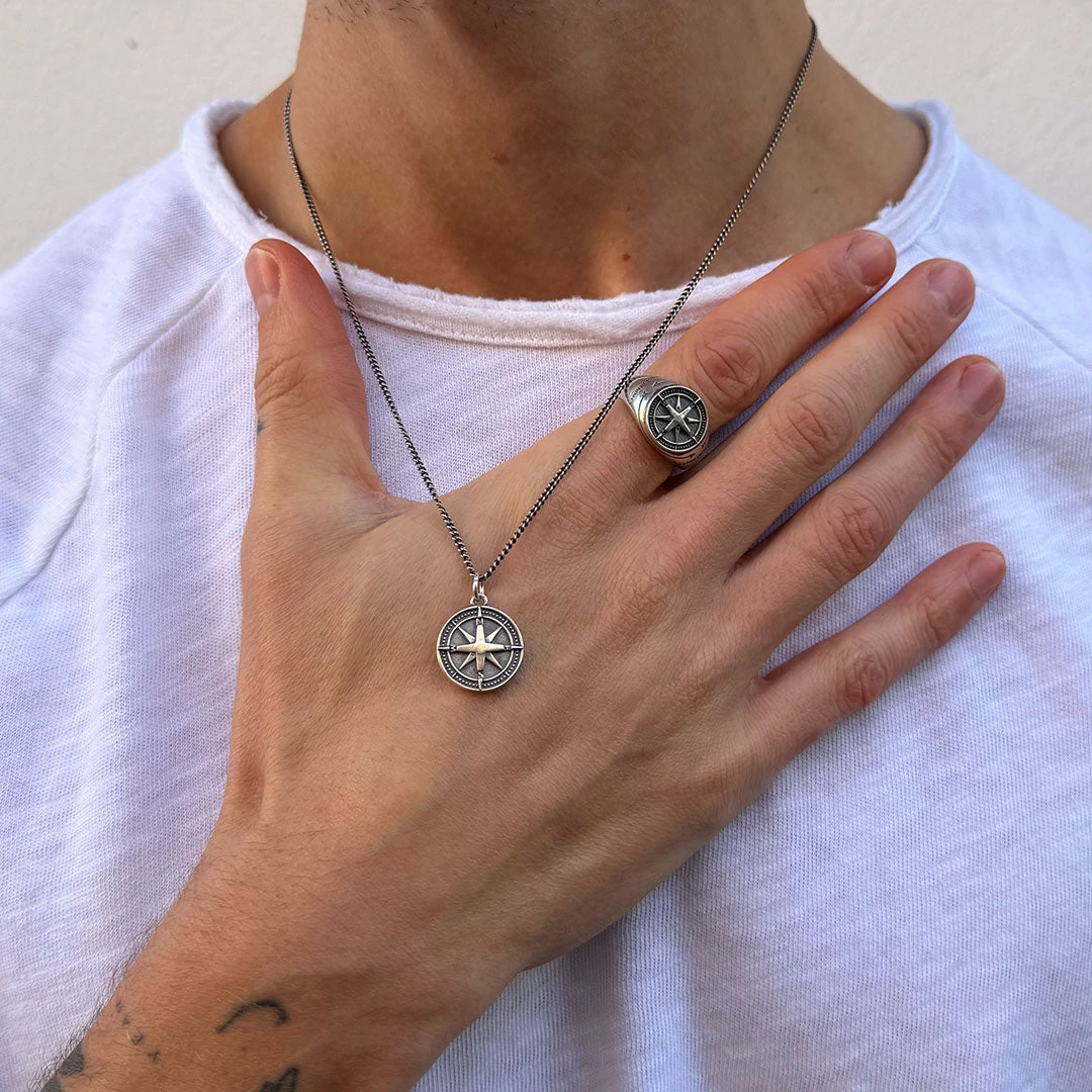 Silver Napoleon Necklace 8 Silver Napoleon Necklace - Image 6