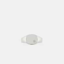 Silver Opal Birthstone Ring -Serge DeNimes Jewelry Shop Silver Opal Birthstone Ring Product Shot 2 Grey 4483733a 9c7d 4164 b639 b112d4cf9294