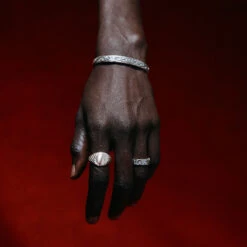 Silver Pergola Cuff -Serge DeNimes Jewelry Shop Silver Paragon Ring Silver Pergola Ring Silver Pergola Bangle