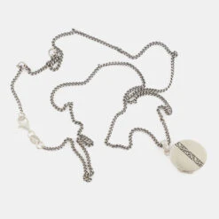 Silver Pergola Locket -Serge DeNimes Jewelry Shop Silver Pergola Locket Grey 3