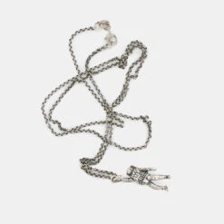 Silver Pioneer Necklace -Serge DeNimes Jewelry Shop Silver Pioneer Necklace Product Shot 4 Grey
