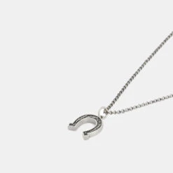 Silver Ranch Necklace -Serge DeNimes Jewelry Shop Silver Ranch Necklace Grey 2