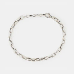 Silver Reaction Bracelet 13 Silver Reaction Bracelet -Serge DeNimes Jewelry Shop Silver Reaction Bracelet Product Shot 2 Grey