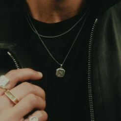 Silver Rodeo Necklace 17 Silver Rodeo Necklace -Serge DeNimes Jewelry Shop Silver Rodeo Necklace